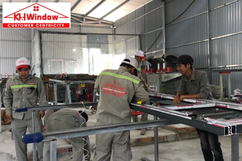 QUY TRÍNH SẢN XUẤT NHÔM THANH ĐỊNH HÌNH